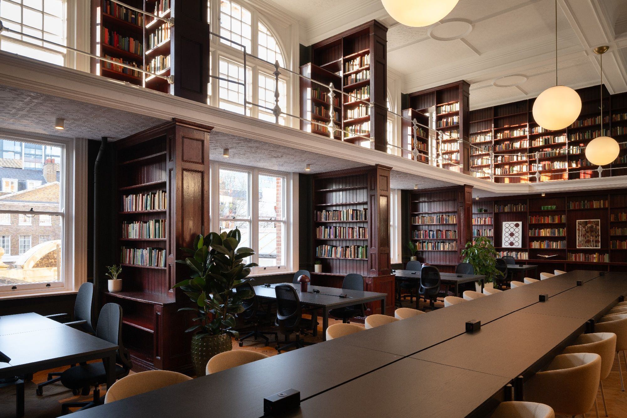 walworth town hall inside library